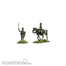 Warlord Games 303214066 - Confederate Officers Advancing