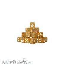 Baron of Dice LSOLE-050-SQ - Evil Fortress Dice 16mm SQ