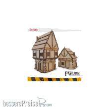 PWork Wargames TS01020MDF - MDF Terrain The Inn