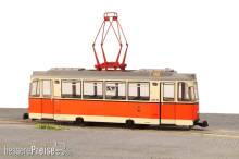 Halling REK-BE0-S - Reko-Triebwagen BVB Berlin ER Nr. 217 110-8, orange, hochwertiges Standmodell
