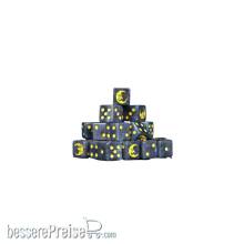 Baron of Dice FAN-GITZ-01-SQ - Black Moon Square 16mm
