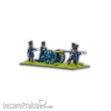Warlord Games 305001830 - Prussian Horse Artillery with 6Pdr