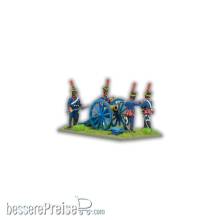 Warlord Games 305111505 - Spanish Horse Artillery w. Howitzer