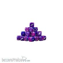 Baron of Dice CHAOS-EC-01-RD - Profligacy Silver Dice 16 Rd