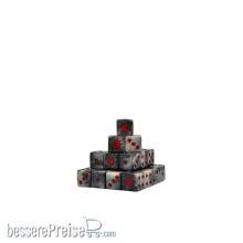 Baron of Dice CHAOS-GEN-003-SQ - Chaos Demon Red Star Dice 16 Sq