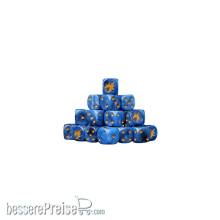 Baron of Dice FAN-CITY-01-RD - Twin Meteors Dice 16 Rd