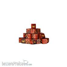 Baron of Dice SCI-IMP-BA-01-SQ - Blood Soaked Angels Dice 16 Sq