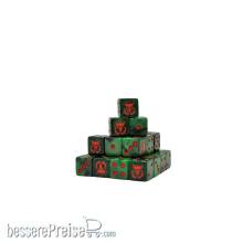 Baron of Dice SCI-IMP-SAL-04-SQ - Flaming Drake Dice 16 Sq
