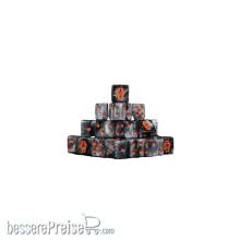 Baron of Dice SCI-XEN-NEC-02-SQ - Day of the Dead Orange Coffin Sq