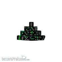 Baron of Dice SCI-XEN-NEC-03-SQ - Day of the Dead Silver Coffin Sq