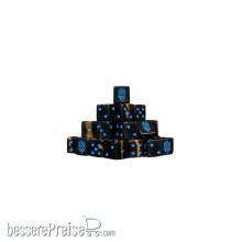 Baron of Dice SCI-XEN-VOT-02-SQ - Molten Lava Dice 16 Sq