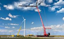 Kibri 13005 - Spur H0 LIEBHERR LTM 1400 mit Wippspitze