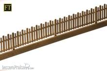 Halling M-101 - Holzzaun Orig.höhe = 1m, 15°