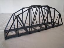 Hack Brücken 13030 - Bogenbrücke 24cm, grau - Typ B24
