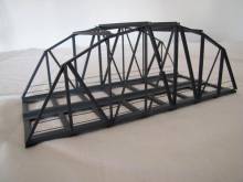 Hack Brücken 13042 - Bogenbrücke 24cm 2-gleisig, grün - Typ B24-2-g