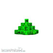 Baron of Dice FAN-SKVN-03-SQ - Bubonic Rats Dice 16mm Square