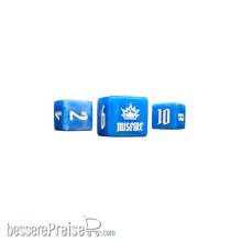Baron of Dice OLD-MISC-02-SQ - Artillery Blue Empire Dice Square