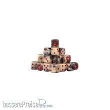 Baron of Dice SCI-XEN-NID-12-RD - Sand Camo Alien Beige Dice 16mm Round