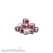 Baron of Dice SCI-XEN-TU-02-SQ - Crisis Robot White Dice Square