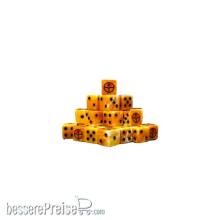Baron of Dice SCI-XEN-TU-11-SQ - Universal Peace Ochre Dice Square