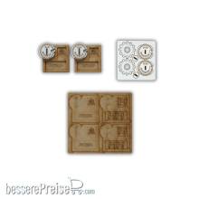 Warlord Games 408800002 - Bolt Action MDF Vehicle Pin Markers