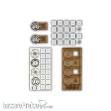 Warlord Games 408800003 - MDF Artillery Zeroing In Markers