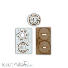 Warlord Games 408800004 - Bolt Action MDF Turn Marker