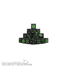 Baron of Dice CHAOS-NUR-02-SQ - Black Plague Dice Square
