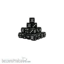 Baron of Dice SCI-IMP-GRD-13-RD - Military Sergeant Black Dice Round