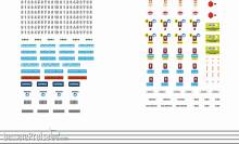 Halling DEC-WLC - Decal SET für Wiener c/C Wagen mit Nummern
