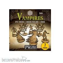 PWork Wargames RPGT0330MDF - RPG TOKENS Vampires