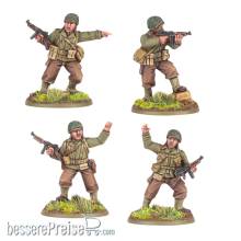 Warlord Games 403203101 - US Rangers Platoon Commanders