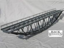 Hack Brücken 13350 - Fischbauchbrücke 48,5 cm, grau - Typ B48