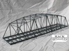 Hack Brücken 13502 - Bogenbrücke 50 cm 2-gleisig, grün - Typ B50-2-g