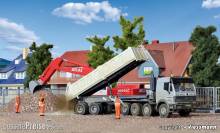 Kibri 13587 - Spur H0 MB mit Sattelkipper