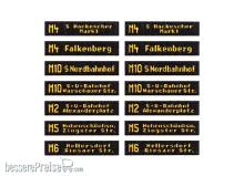 Halling DEC-VAR-B02 - Decals für Berlin Flexity 5-tlg.