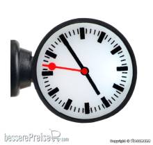 Viessmann 1383 - H0 Beleuchtete Bahnhofsuhr, LED weiß