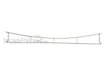 Sommerfeldt 140 - Fahrdraht verkupfert 0,7 x 180 mm (5 Stück) {# 140}
