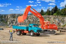 Kibri 14030 - Spur H0 MB Rundhauber mit Kipp-Pritsche