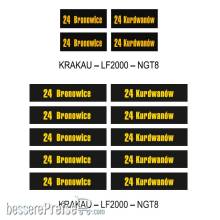 Halling DEC-NGT-KRK - Decals für Krakau NGT8