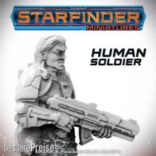 Archon Studio PSF0020 - Miniatures: HUMAN SOLDIER