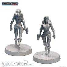 Archon Studio PSF0041 - Miniatures: HUMAN SPACEFARER