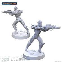 Archon Studio PSF0054 - Miniatures: ALT DROW ENFORCER