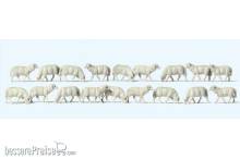 Preiser 14161 - HO Schafe 18 St. sortiert