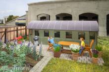 Noch 14293 - Gartenhaus Bahnwaggon