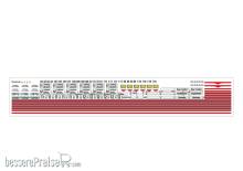 Halling DEC-NEU-ROS - Decals für neutrale Reko-Wagen Variante Rostock