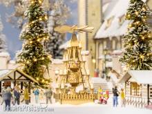 Noch 14395 - Weihnachtsmarkt-Pyramide