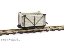 Halling DTL-121-A - Lore mit Holzaufbau, grau