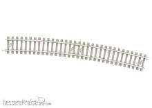 Trix T14518 - Minitrix Gebogenes Gleis mit Betonschwellen Radius 492,6 mm