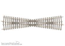 Trix T14573 - Minitrix Kreuzung - 15° mit Betonschwellen Länge 129,8 mm